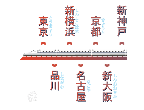 Kubek ICHIGO® Shinkansen Nozomi czerwony - 3